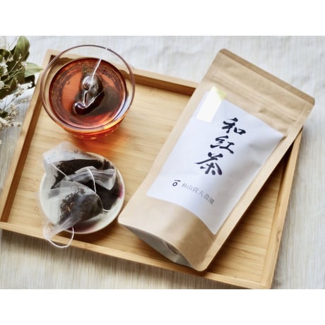 2種類の茶葉をブレンドした優しい甘さ「和紅茶」ティーバッグ1袋10個入り（2袋セット）