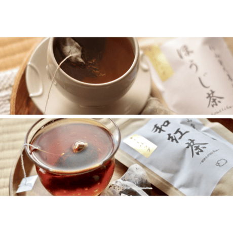 プチギフト・内祝いに！お茶3種類ティーバッグ＆リーフのギフトセット！