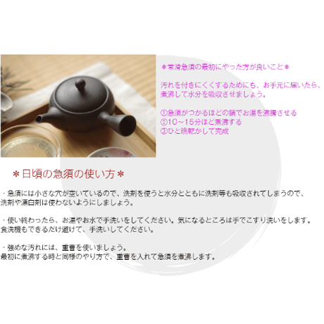 芽重型仕立ての普段飲み茶におすすめな「和」＆常滑急須セット