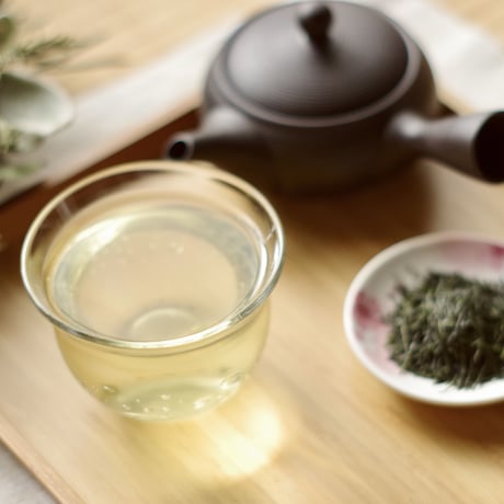 芽重型仕立ての普段飲み茶におすすめな「和」＆常滑急須セット