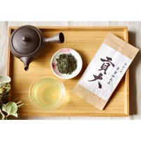 芽重型仕立てのさえみどり被せ煎茶「貢大」10g＆常滑急須セット