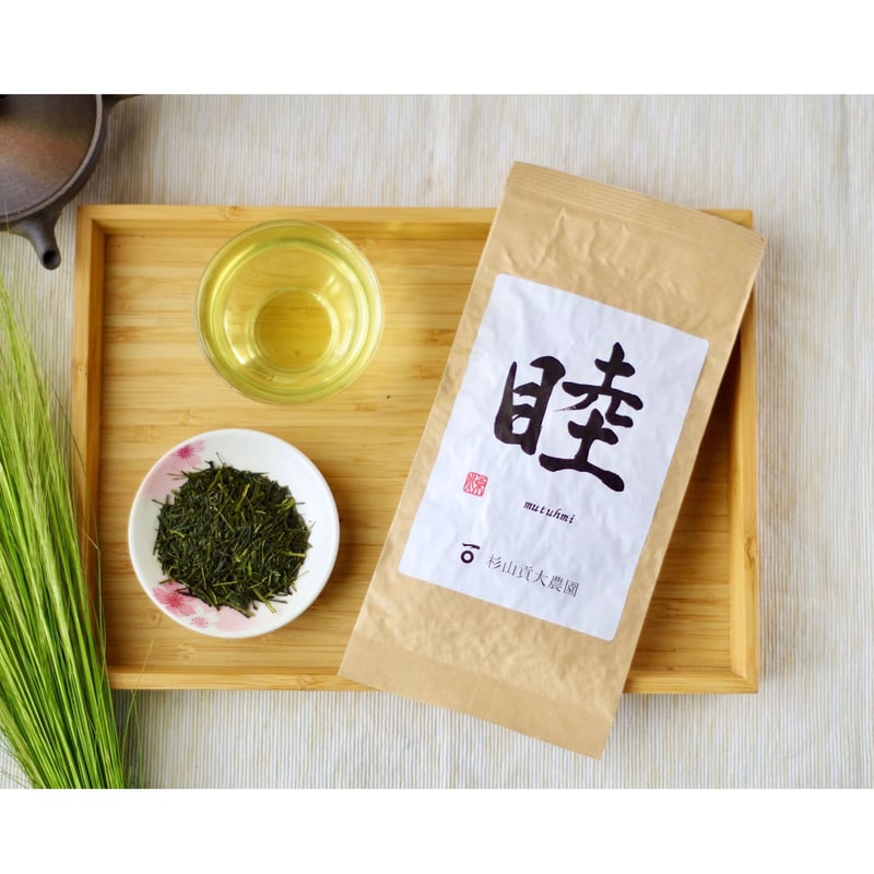 芽重型仕立ての上級煎茶リーフ「睦」 80g 水出し茶におすすめ