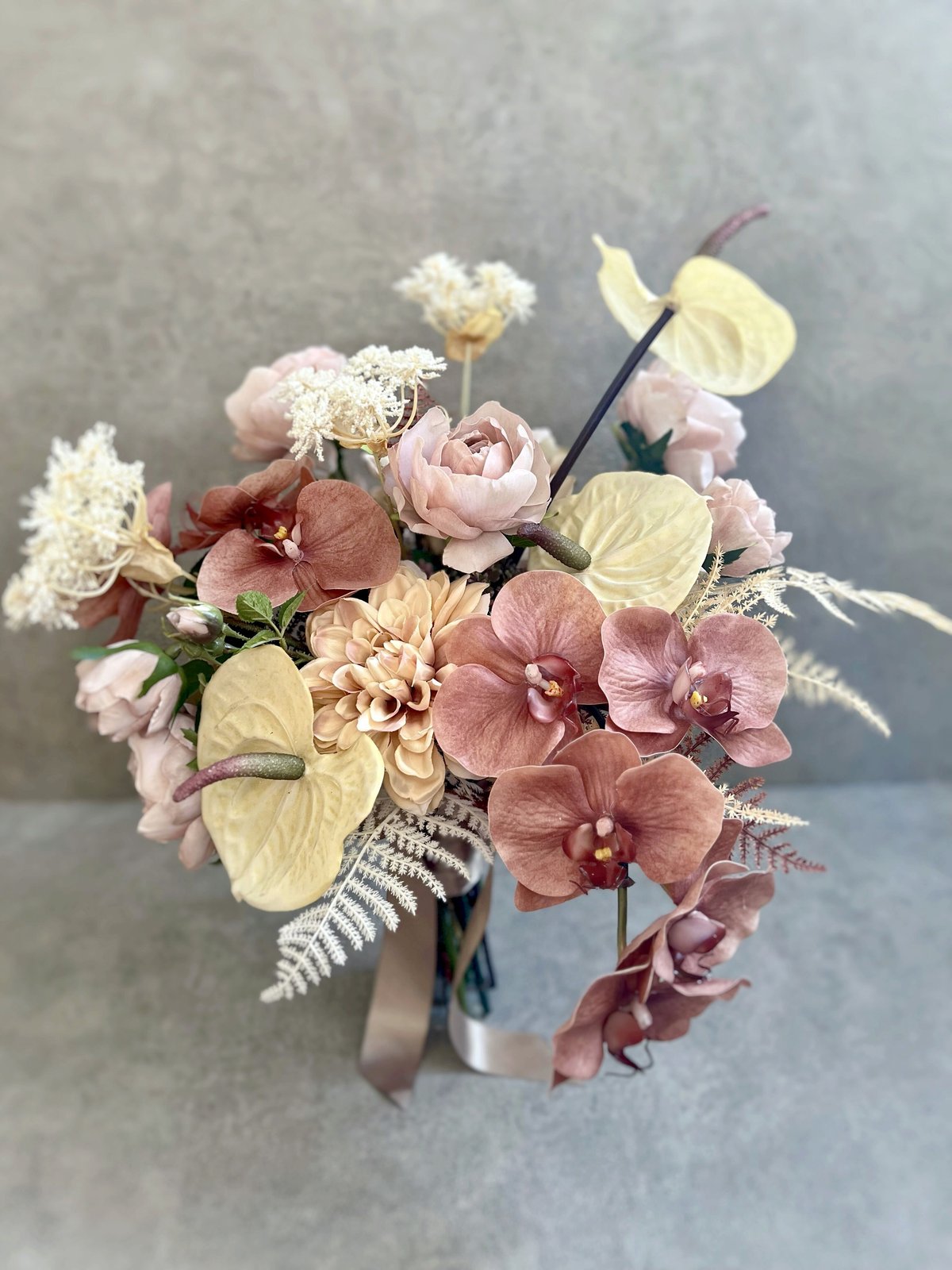 アーティフィシャル ウェディングブーケ・ブートニア・ヘッド