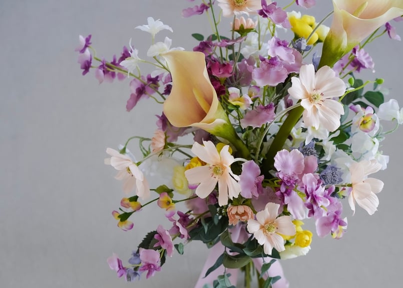 12月下旬以後納品】定額3万5千円・オーダーブーケ＆ブートニア | CHIC