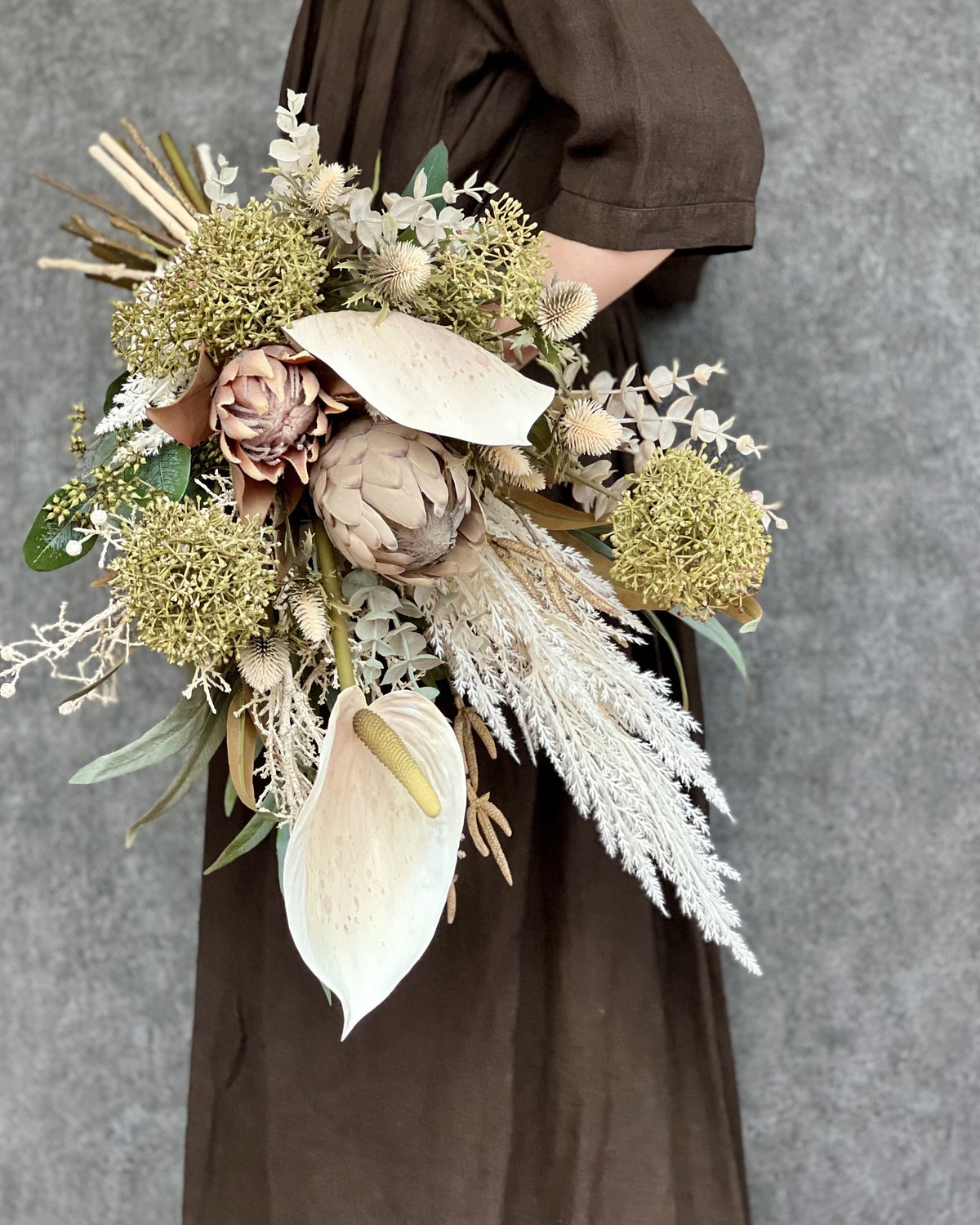 9月中旬以後納品】拘りオーダーブーケ・ブートニア&ヘッドパーツ | CHIC FLOWERS