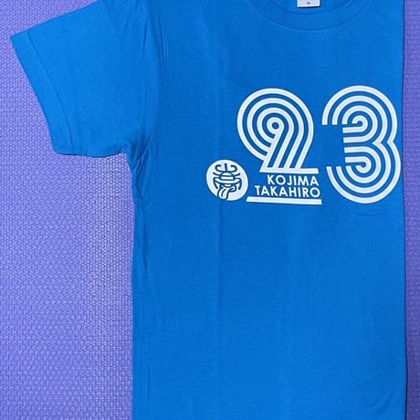 小島嵩弘　Tシャツ（ターコイズブルー）（S～XL）