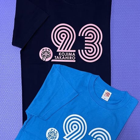 小島嵩弘　Tシャツ（ネイビー）（XXL・XXXL）