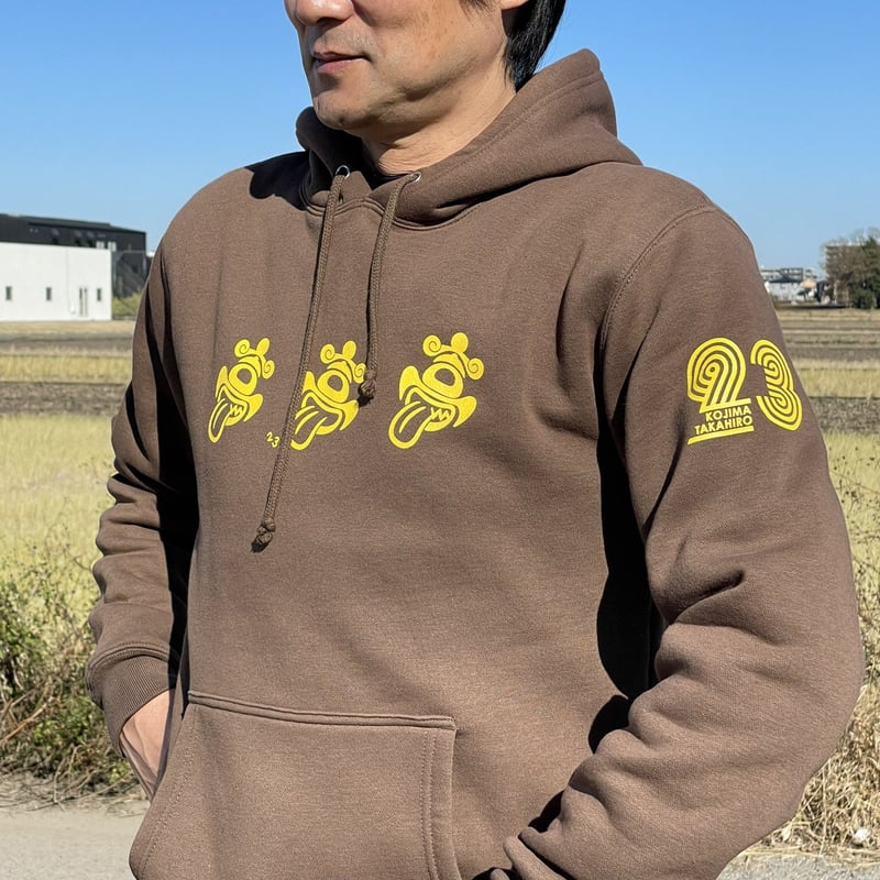 小島嵩弘 パーカー（ブラウン）（M～XL） | KOJIMA TAKAHIRO