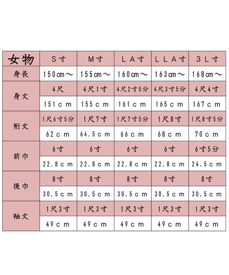 染テトロン紬　洗えるおつとめ衣（女性用）