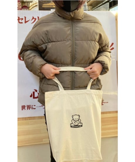大人気！「天理ラグビークラブ」　ベアープリント　トートバッグ