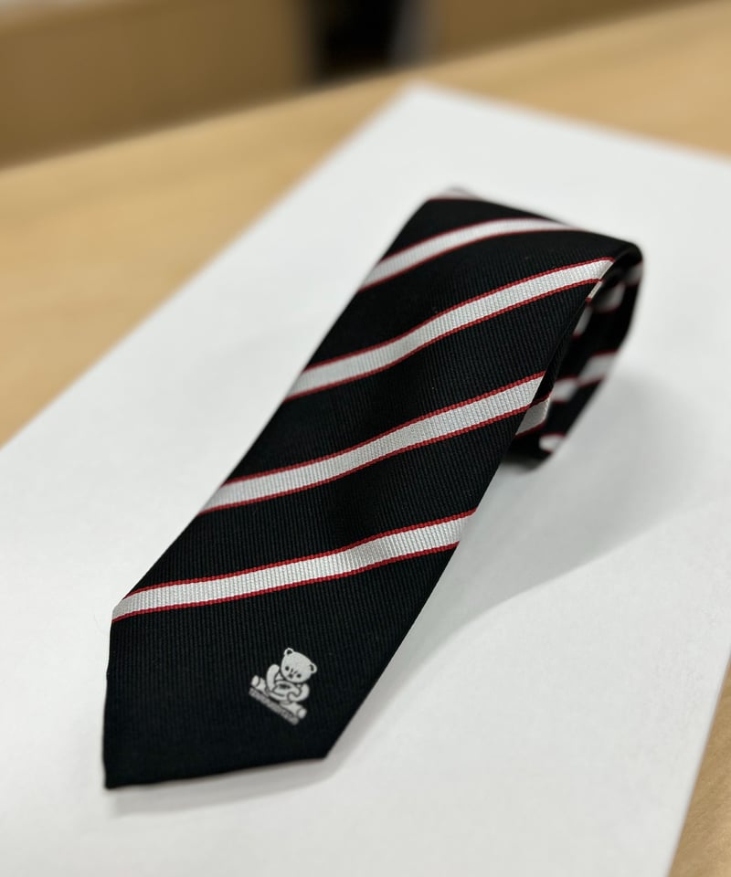 ラグビー日本代表ネクタイ 関係者限定販売】JRFUオフィシャルネクタイ〈紺レジメンタル〉 - JRFU