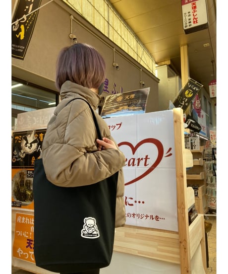 大人気！「天理ラグビークラブ」　ベアープリント　トートバッグ