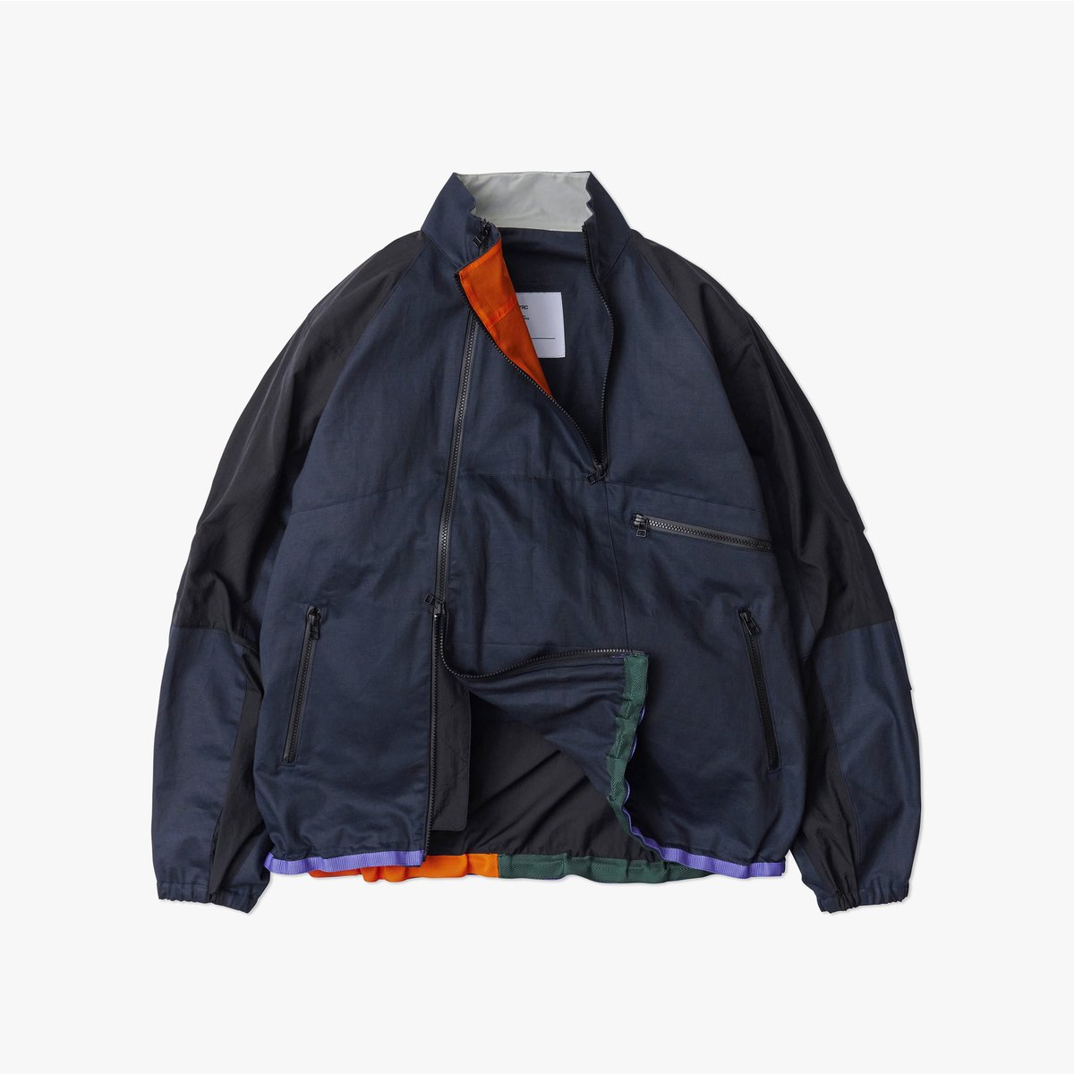 ジャケット・アウター UNTRACE   BASIC FIELD JACKET UNTRACE UNTRACE BASIC STRETCH JACKET・DARK NAVY - tity