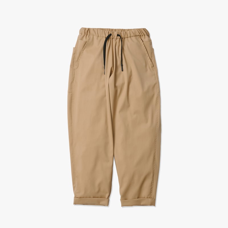 TECH WOOL SUPER TAPERED CUFFS PANTS (BEIGE) | U