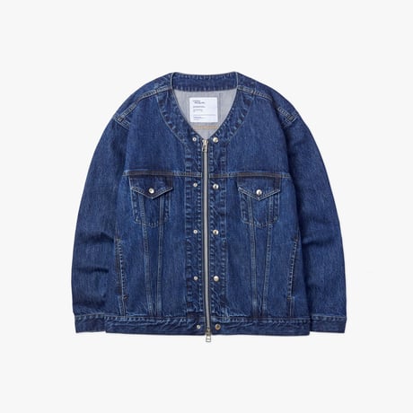 UNTRACE 25SS アントレース ジッパーベスト ダークネイビー 1 UNTRACE 25SS アントレース ジッパーベスト ダークネイビー 1 UNTRACE