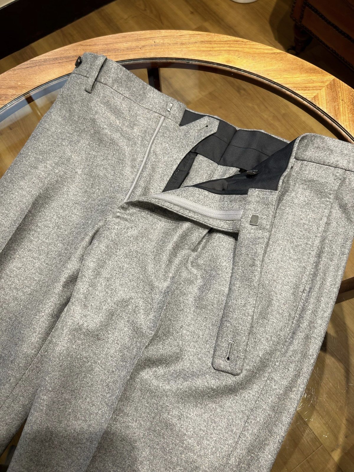 Gray flannel suit | Sartoria Raffaniello