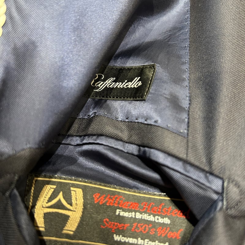 William Halstead Navy suit | Sartoria Raffaniello