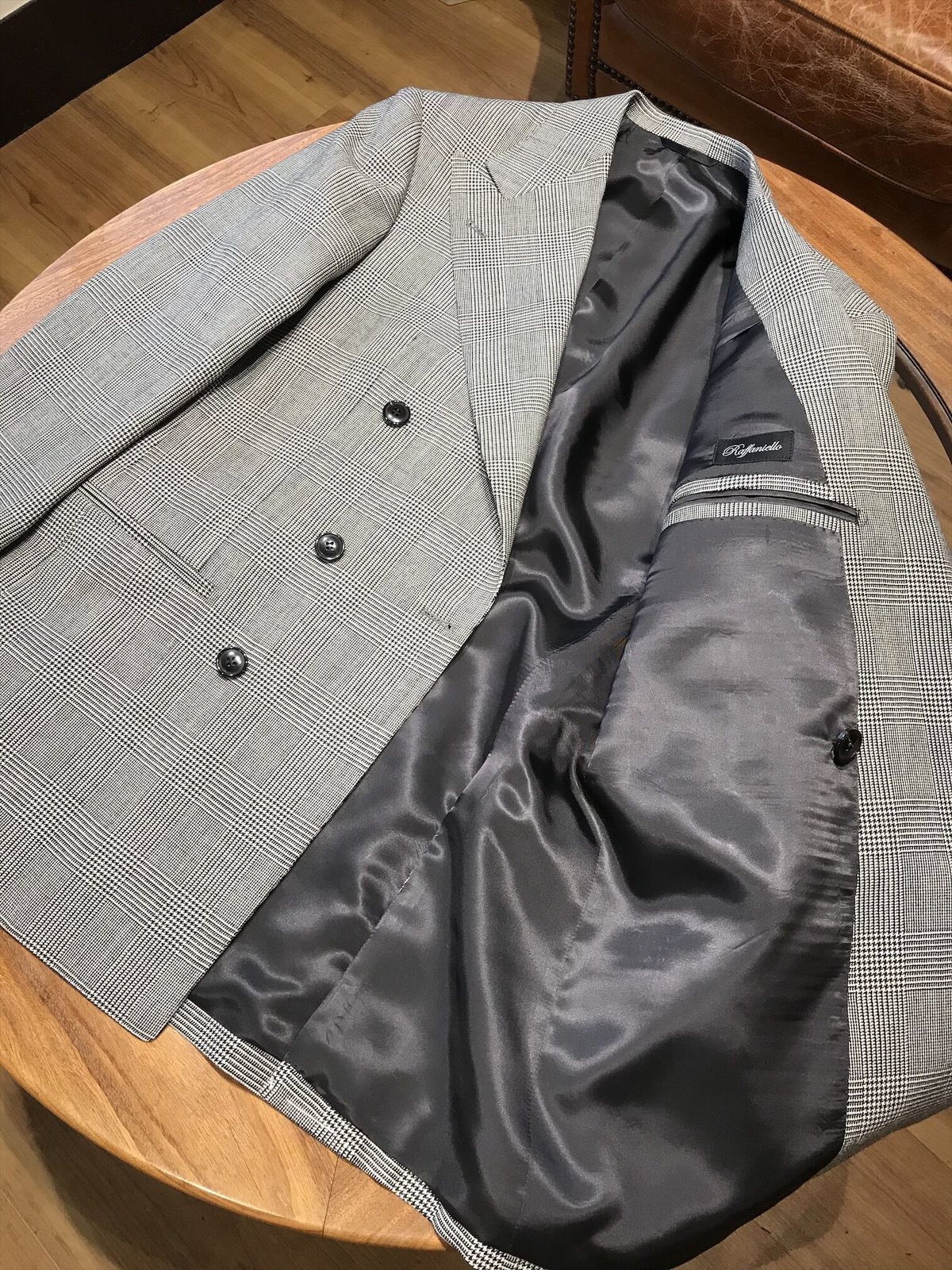 Vintage Check DB suit. | Sartoria Raffaniello
