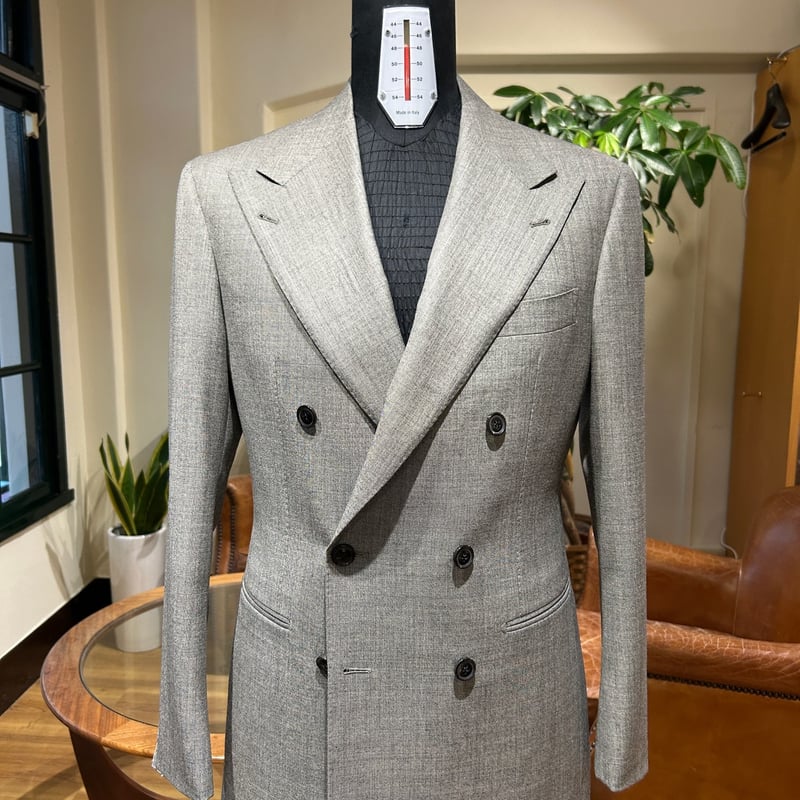 Kynoch Gray DB suit | Sartoria Raffaniello