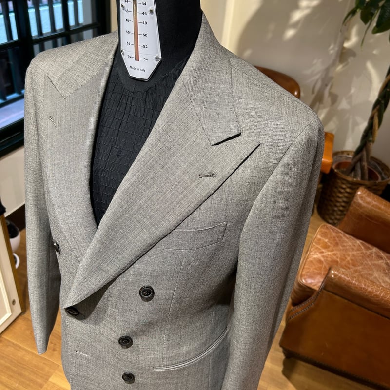 Kynoch Gray DB suit | Sartoria Raffaniello