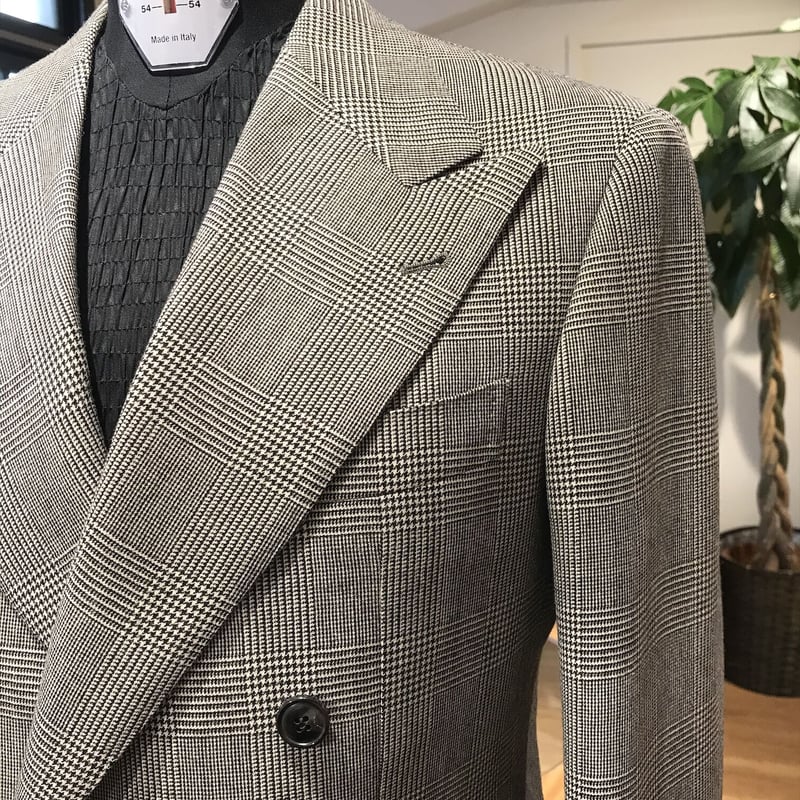 Vintage Check DB suit. | Sartoria Raffaniello