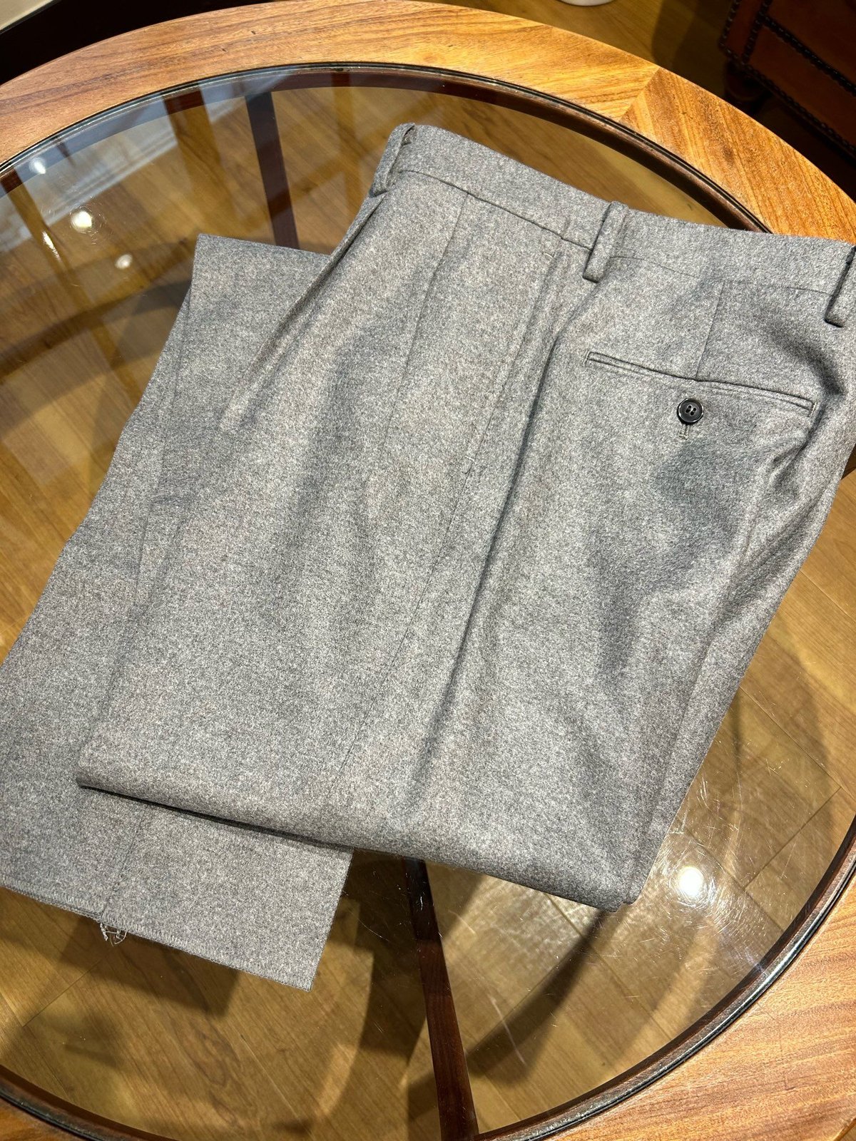 Gray flannel suit | Sartoria Raffaniello