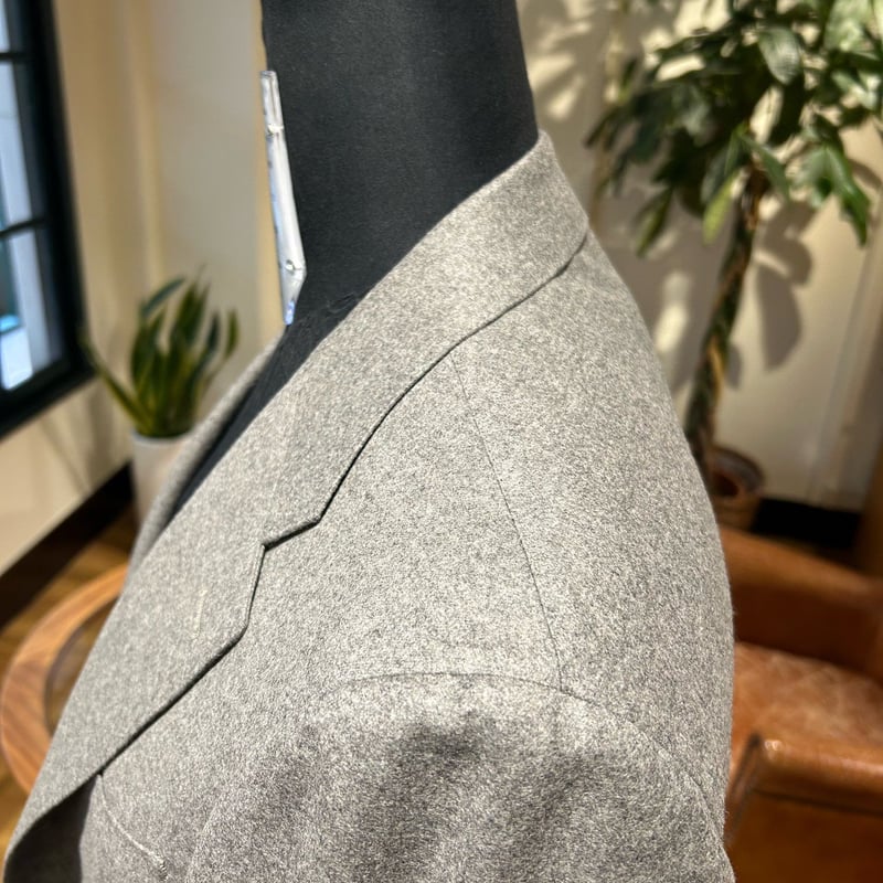 SHIN　Sartoria raffaniello フランネルスーツ Gray flannel suit | Sartoria Raffaniello