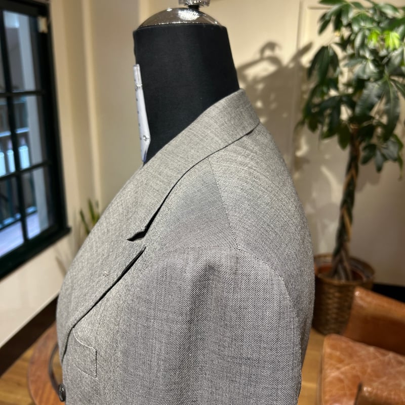 Kynoch Gray DB suit | Sartoria Raffaniello