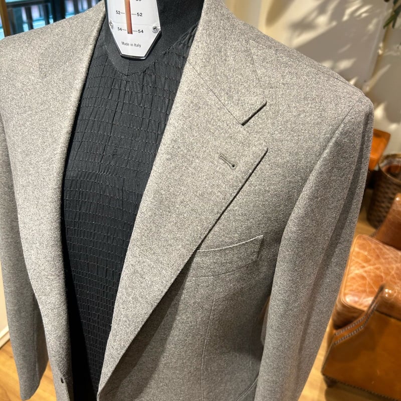 Gray flannel suit | Sartoria Raffaniello