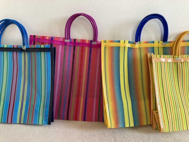 メルカドバッグS（ブルー） | te to te． おやつと子どもの日用品店