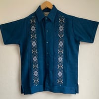 大人サイズ】サンアントニーノ刺繍のワンピース（黒×カラフル刺繍