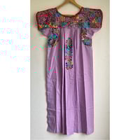 大人サイズ】サンアントニーノ刺繍のワンピース（黒×カラフル刺繍