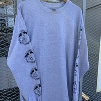 "FRIENDS FOREVER" LONG SLEEVE Shirt_version①【杢グレー】