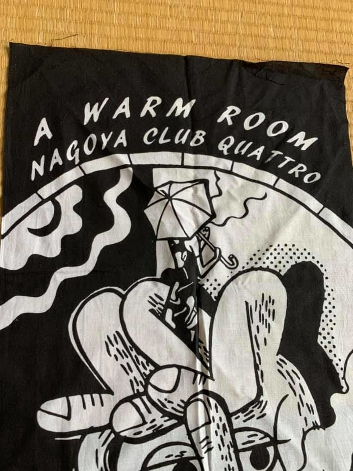 ネオンインク・Foilフルアート　山賊の頭の間　英語版　アーティストプルーフ BLACK GANION x BRAINOIL Tour Final 手拭い 鷲尾友公氏イラス