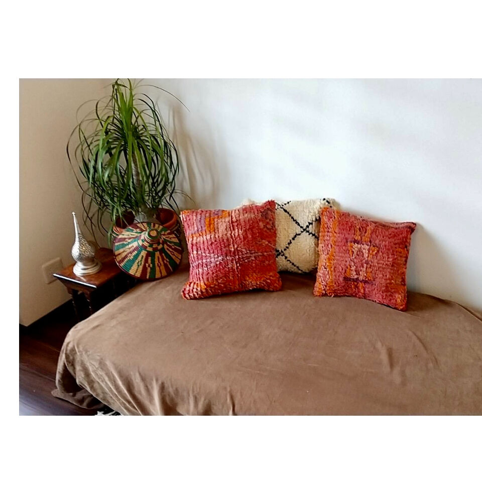 モロッコ ブジャド クッションカバー クッション 2 | Boawid