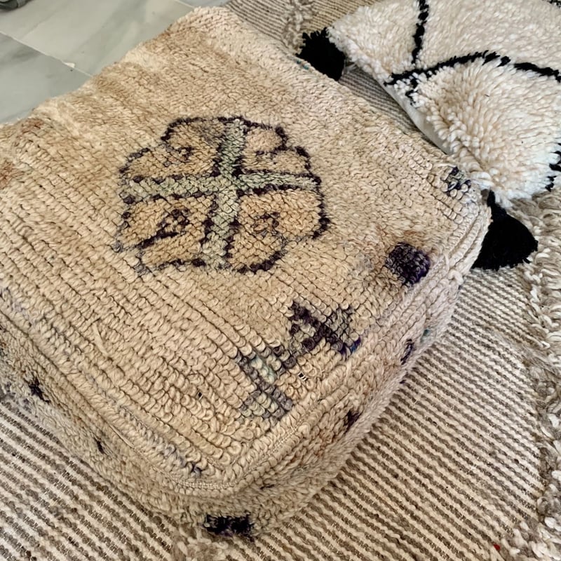モロッコ プフ pouf ブジャド boujad ビンテージ オットマン 6 モロッコ プフ pouf ブジャド boujad ビンテージ オットマン 6