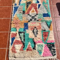 マ*イ様 ベニワレン　モロッコ直輸入アジラルラグ　ドット110×160㎝ モロッコ ラグ rug アジラル ベニワレン | Boawid