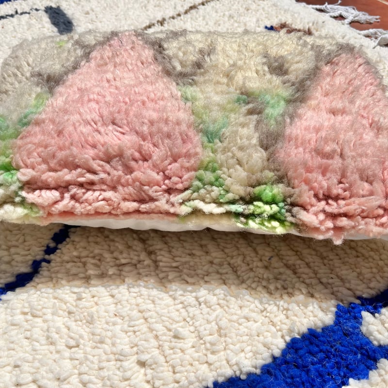 ブジャド プフ カバー モロッコ クッションカバー ボシャルウィット