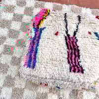 モロッコ　プフ　pouf アジラル　オットマン クッション　ラグ　137 モロッコプフpouf アジラルオットマン クッションラグ137