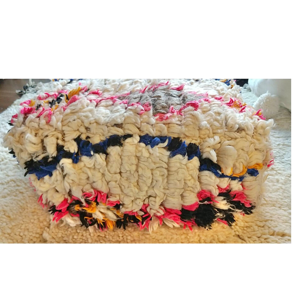 モロッコ　プフ　pouf アジラル　オットマン クッション　ラグ　137 モロッコ プフ pouf アジラル オットマン クッション ラグ 137