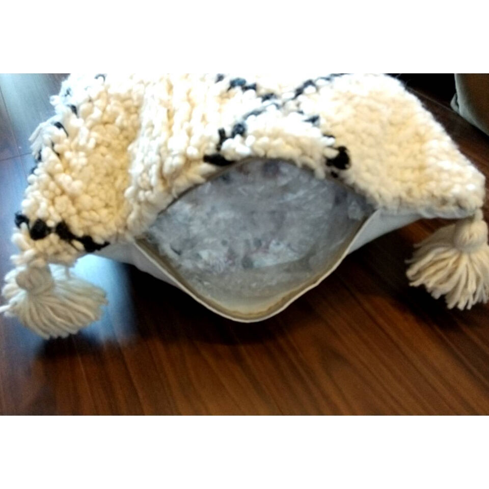 モロッコ ベニワレン Beniourain クッションカバー 白 1 | Boawid