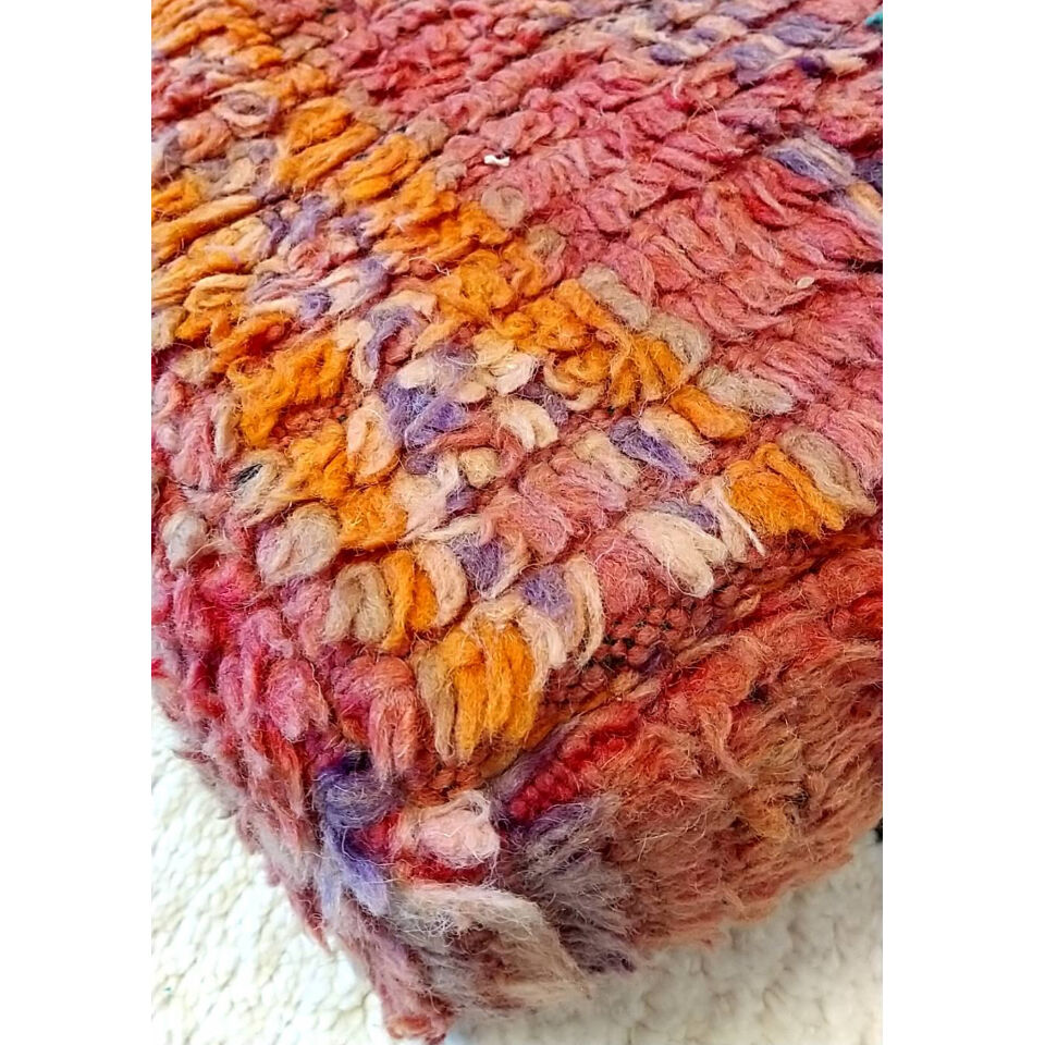 モロッコ プフ pouf ブジャド オットマン クッション 5 | Boawid