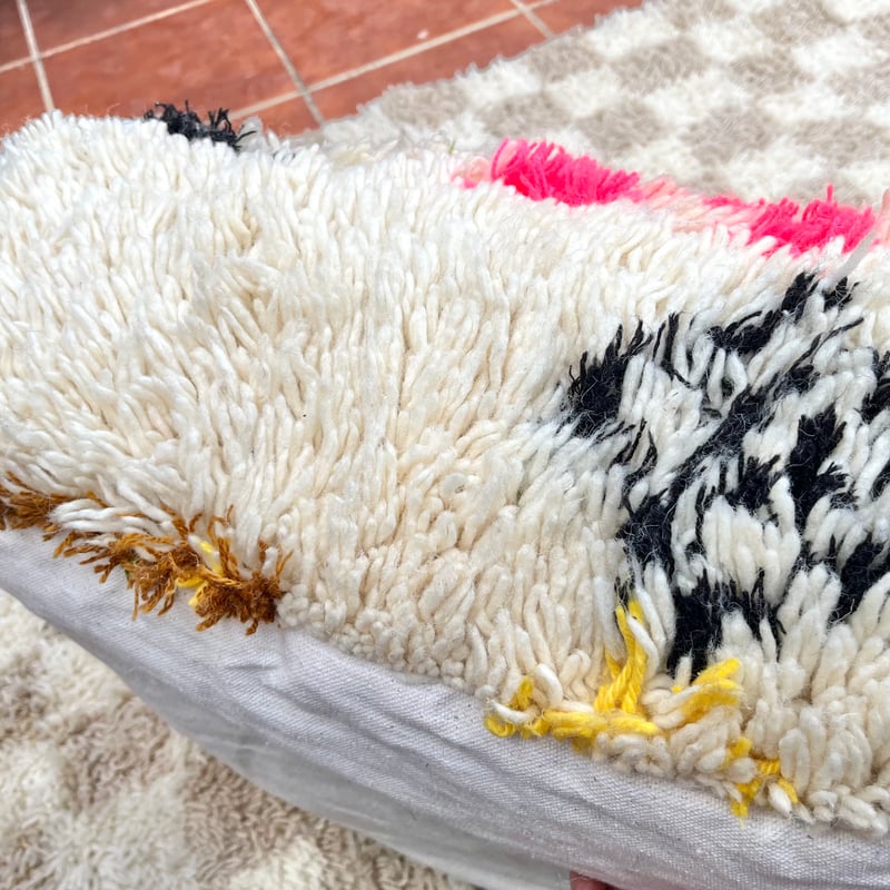 モロッコ プフ pouf アジラル オットマン クッション ラグ 133 【公式