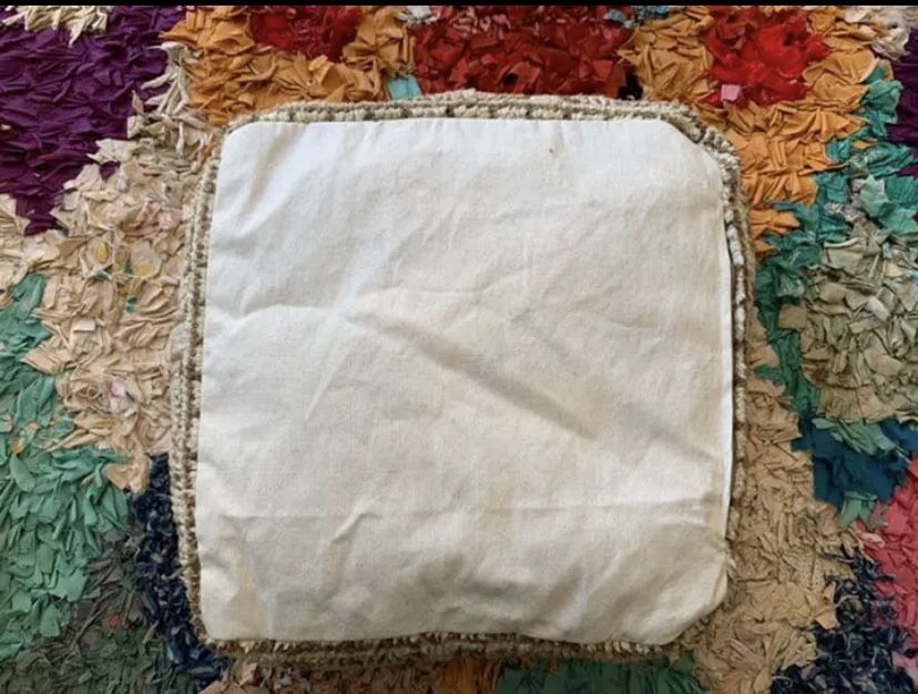 モロッコ ベニワレン ビンテージ オットマン プフpouf 4 | Boawid