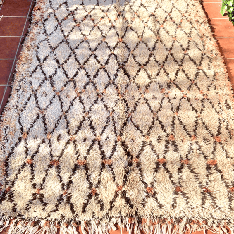 モロッコ ラグ カーペット 絨毯 ベニワレン ビンテージ | Boawid