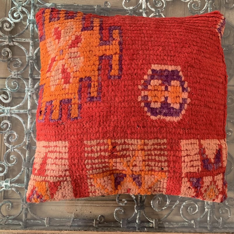 モロッコ ブジャド boujad ビンテージ クッションカバー 95 | Boawid