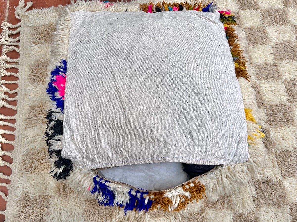 モロッコ プフ pouf アジラル オットマン クッション ラグ 139 | Boawid