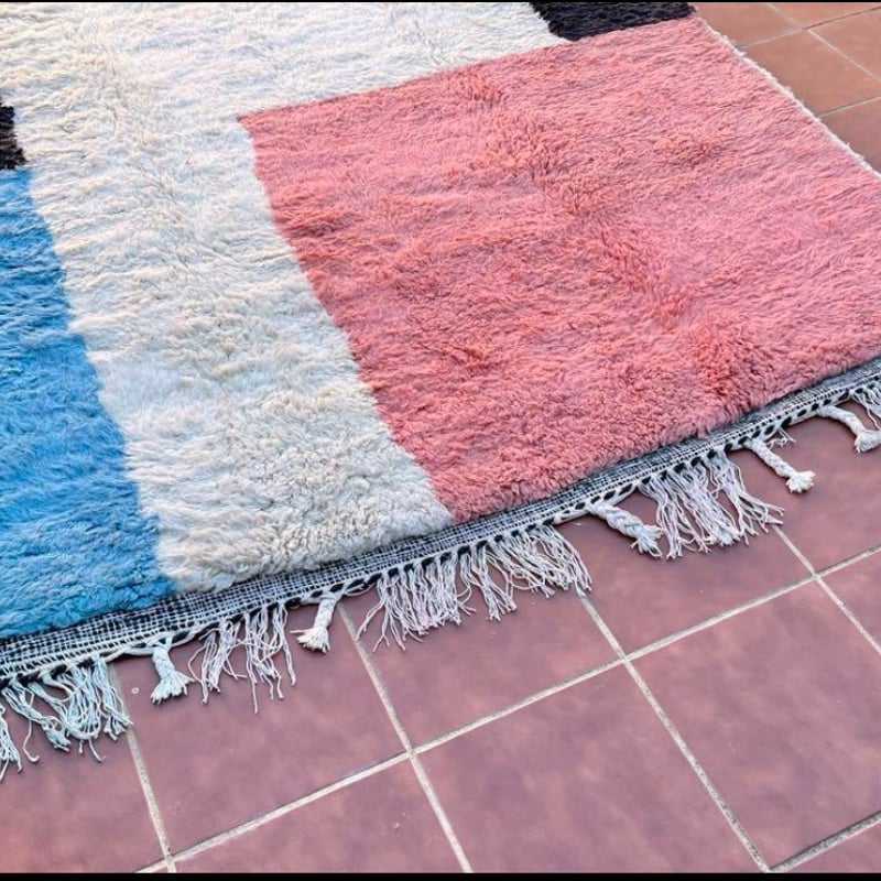 モロッコ ラグ カーペット 絨毯 ブジャド ベニワレン 17 | Boawid