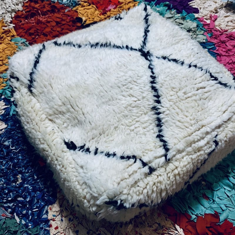 モロッコ ベニワレン beniourain プフ pouf オットマン 2 | Boawid モロッコ ベニワレン beniourain プフ pouf オットマン 2 | Boawid