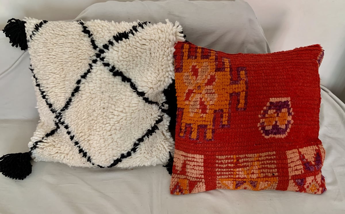 モロッコ ベニワレン Beniourain クッションカバー 89 | Boawid